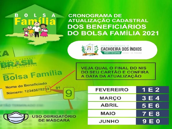 Atualização Cadastral para Beneficiários do Programa Bolsa Família 