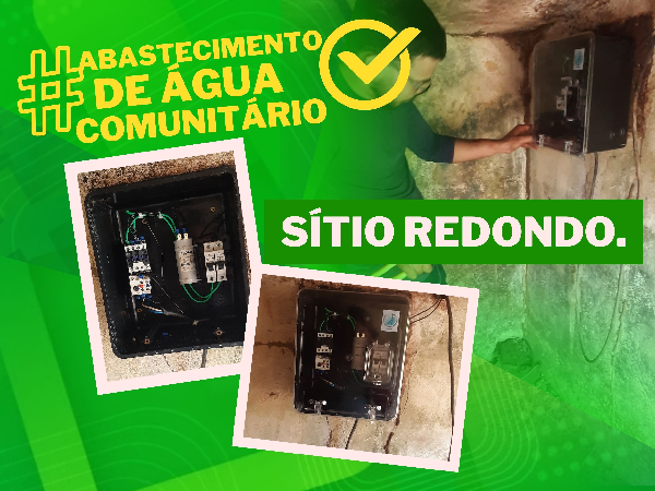 PREFEITURA REALIZA SUBSTITUIÇÃO DO QUADRO DE COMANDO E BOMBA SUBMERSA NA ZONA RURAL